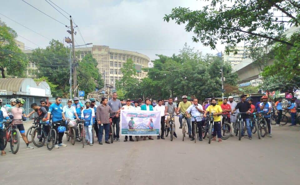 ঢাকায় ১৫ তম বাংলাদেশ সাইকেল লেন দিবস পালিত