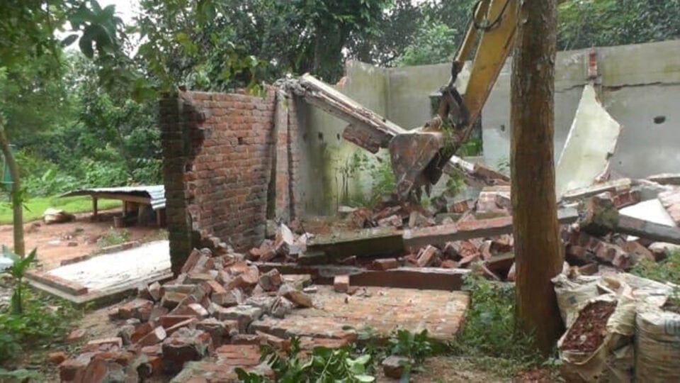 বনভূমির অবৈধ দখল উচ্ছেদ